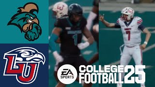 Coastal Carolina vs Liberty  College Football 25 FULL GAME SIMULATION [upl. by Niel]