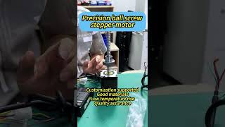 Precision ball screw stepper motor [upl. by Marrin5]