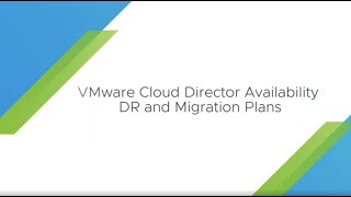 VMware Cloud Director Availability DR and Migration Plans l VCDA 43 New Feature [upl. by Butta]