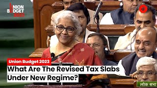 Income Tax Slabs Budget 2023 New Tax Regime Is DefaultRebate Increased From Rs 5 Lakh to Rs 7 Lakh [upl. by Ahtibbat]