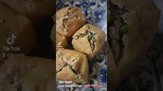 Tauhu Begedil  Crispy Tofu Stuffed puff [upl. by Malkin]