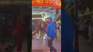 Fremont Street FREE Fun After Dark in Las Vegas shorts [upl. by Sheeran]