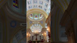 Pondicherry Basilica Church⛪️hemasudharson ytshorts shortsfeed church pondicherry travel [upl. by Lehrer924]