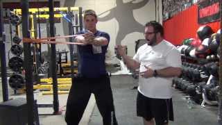 eliteftscom — AntiRotational Drills Pallof Press [upl. by Ahasuerus]