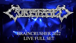 Corpsessed  Live at Braincrusher 22 Full Set [upl. by Schaffer668]