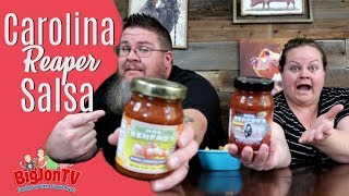 Mrs Renfros Carolina Reaper Salsa amp Mango Habanero Salsa  Taste Test Tuesday [upl. by Ehsrop]