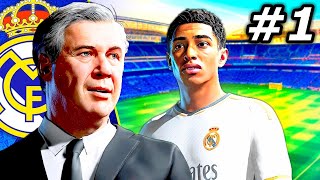 FC 24 Real Madrid Career Mode EP1 [upl. by Enilhtak]