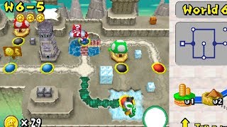 World 65  Star Coins  New Super Mario Bros DS [upl. by Plate]