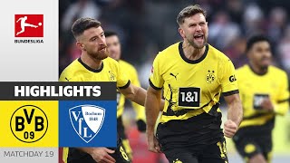 HatTrick Hero Füllkrug  Borussia Dortmund  VfL Bochum 31  Highlights  MD 19 – Bundesliga 2324 [upl. by Lucine]