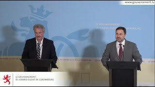 Pressebriefing nom Regierungsrot 18012019 [upl. by Kobe48]