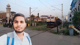 17652 kacheguda chengalpattu express departure from kachegudaSatyamShivamvloger tseries [upl. by Nerhtak]