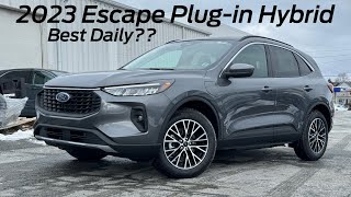 Best Daily Driver 2023 Ford Escape PlugIn Hybrid Review [upl. by Alvita]