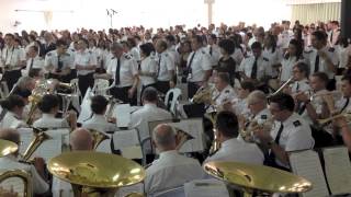 Song in the Commissioning of new Officers in Brazil [upl. by Eartnoed]