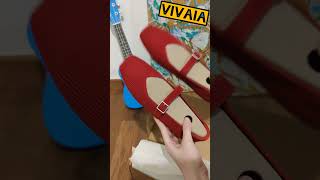 ASMR VIVAIA shoes unboxing  15 discount [upl. by Nnylarat]