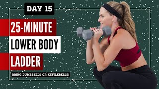 25Minute Lower Body Ladder Climb Your Way to Stronger Legs  SCULPT DAY 3 [upl. by Yasmin]