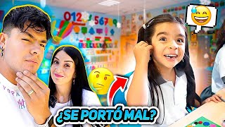 PRIMER DIA DE CLASES DE NUESTRA HIJA SALOMÉ😱🥹 Carlos amp Adri [upl. by Jerald]