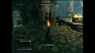 Skyrim  Get Malkoran as a follower amp infinite instant money [upl. by Norahs]