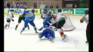 Hungary  Ukraine DivI WC 2008  HIGHLIGHTS [upl. by Oicnanev665]