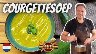 Hoe maak je écht lekkere Courgettesoep [upl. by Eilloh745]