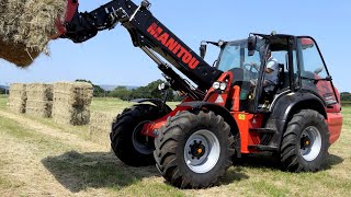 Manitou MLAT 533145 V Pivot Steer Telehandler REVIEW [upl. by Aynik63]