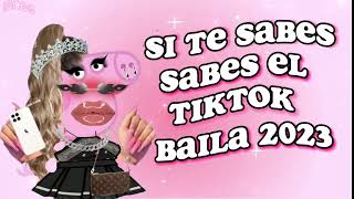 Si te sabes el tiktok baila 2023 MARAPREPPY [upl. by Koehler]