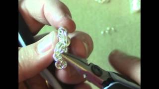 Celtic Visions Star Pendant  Chainmaille Tutorial [upl. by Swigart]