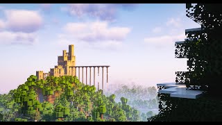 Minecraft Timelapse  Castle Valley [upl. by Lemmuela]