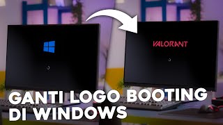 MUDAH Tutorial ganti logo booting di windows 10 amp 11 Untuk Pc Dan Laptop [upl. by Rheinlander]