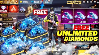 FREE DIAMONDS FF  HOW TO GET UNLIMITED FREE DIAMONDS IN FREE FIRE  NEW TRICK TO GET DIAMONDS FREE [upl. by Lateehs]