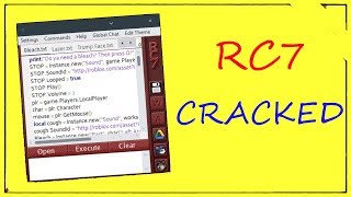 RC7 Cracked 🤩🔥  FULL LUA EXECUTOR LEVEL 7 PATCHED 😭 [upl. by Eelyr]