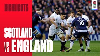 Scotland v England  Guinness Mens Six Nations 2024 [upl. by Jablon]