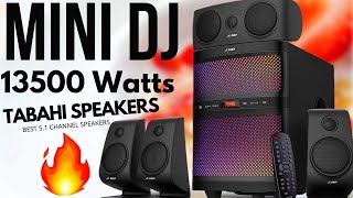 Best 51 Home Theater System  FampD F5060X Review in Hindi [upl. by Akoyin25]