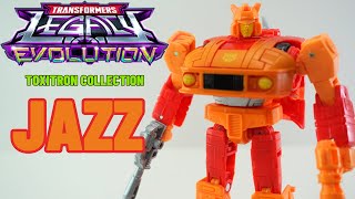 Transformers Legacy Evolution G2 JAZZ Review [upl. by Sivatco834]