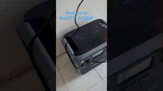 Piastra induzione su Bluetti AC200P 1600 watt [upl. by Etnom]