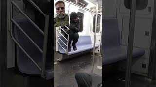 Micky mause subway nycsubway train funny metro comedy kingbaber [upl. by Akena410]