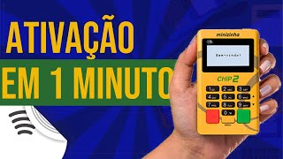 Como ativar a Minizinha chip 2 em 3 Passos Simples  Venda por Aproximação 2021 [upl. by Yeca]