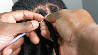 Instant locs maintenance [upl. by Steven]