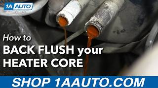 How to Back Flush Your Heater Core by Yourself [upl. by Klute]