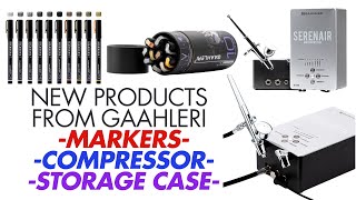 Testing 3 New Products  Mini Compressor  Markers  Storage Case By Gaahleri [upl. by Everett]