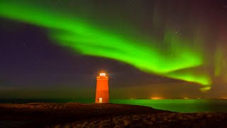 Best Northern Lights In The World Powerful Bursts of Aurora Borealis in Iceland Timelapse [upl. by Dyson]