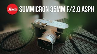 Leica Summicron 35mm f2 ASPH  First Impressions [upl. by Leirum704]