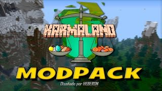 Modpack KARMALAND  Cliente y Server  Minecraft 172  HEBERON [upl. by Ylliw]