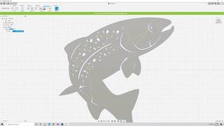 Fusion 360 for CNC Plasma tracing an image to G code [upl. by Ness]