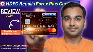 HDFC Regalia ForexPlus Card Save Money on Foreign Transactions Zero Markup Fees [upl. by Atekahs]