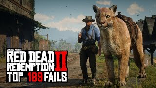 TOP 169 FUNNIEST MOMENTS IN RED DEAD REDEMPTION 2 [upl. by Yenreit]