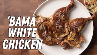 Smoked Chicken with Alabama White Sauce [upl. by Steven]