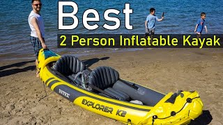 Intex Explorer K2 Review  Best Inflatable Kayak 2 Person  Enjoy Swimming [upl. by Trah564]