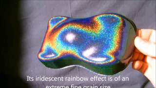 Prismatic holographic paint [upl. by Averi]