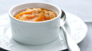 Recette  Purée de carottes à la crème doignons et cumin [upl. by Marsh575]