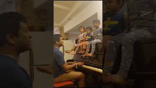 Hela Jathika Abhimane Piano Version  The Gunasekera Kids [upl. by Gonsalve129]